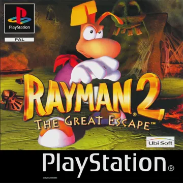 Rayman 2 - The Great Escape (US) box cover front